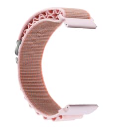 Klockarmband flätad nylon Rosa 20 mm Samsung Galaxy Watch 5 / Watch 5 Pro, Samsung Galaxy Watch 5 / Watch 5 Pro