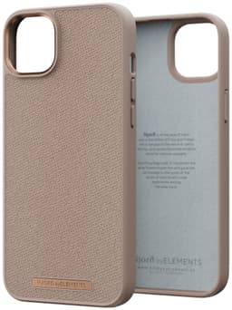Njord by Elements iPhone 14 Kuori Fabric Just Case Pink Sand