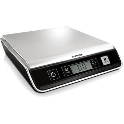 DYMO M10 kirje- ja pakettivaaka,digitaalinen näyttö,USB,10kg,hopea/m