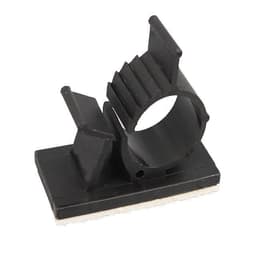 Justerbare kabelklemmer 100-pak Sort 15.79-19.63 mm