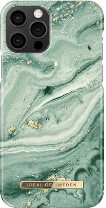 iDeal of Sweden Mint Swirl Marble iPhone 12/12 Pro
