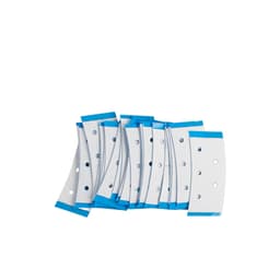 Parykk selvklebende tape 36 stk Blå