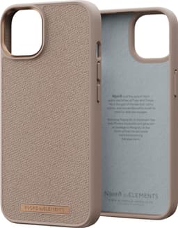 Njord by Elements iPhone 14 Kuori Fabric Just Case Pink Sand