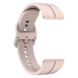 Klokkebånd silikon Rosa 20 mm Samsung, Huawei, Garmin, Huami GTR Mini