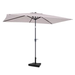 VONROC Parasoll Rapallo 200x300cm – Premiumparasoll - Beige | Inkl. parasollfot 20kg