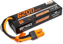 2s  6200mAh - 120C - Spektrum Basher LiPo G2 IC5