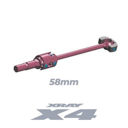 XR-305360 X4 ECS Drive Shaft 58mm Steel Set