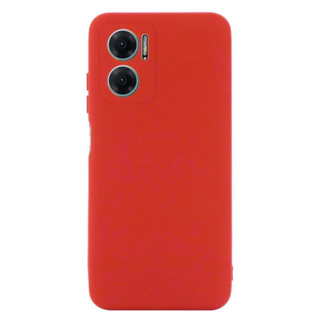 SKALO Xiaomi Redmi 10 5G Ultratunn TPU-Skal - Röd