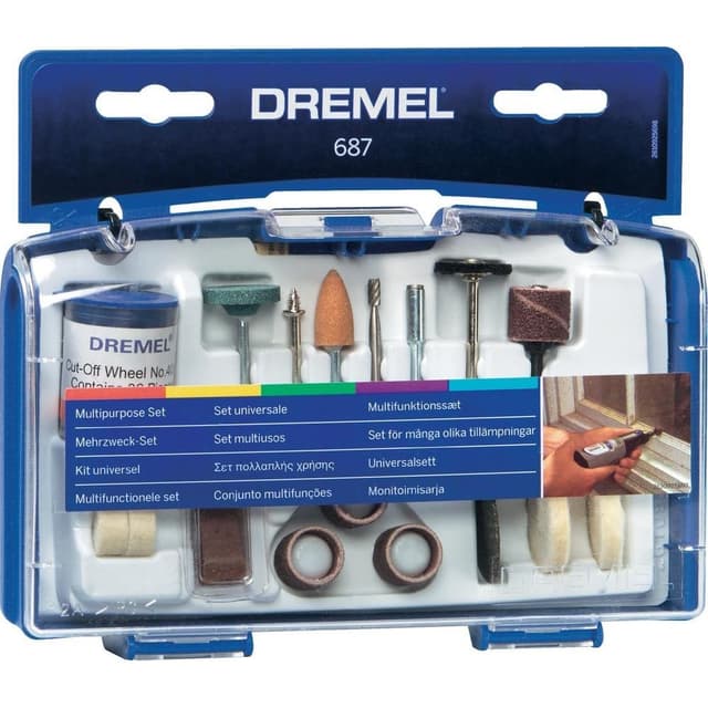 Dremel Tillbehörssats 52 delar (687)