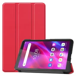 SKALO Lenovo Tab M7 (Gen 2/3) Trifold Flip Cover - Rød