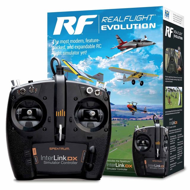 RealFlight Evolution Flysimulator m/Kontroller