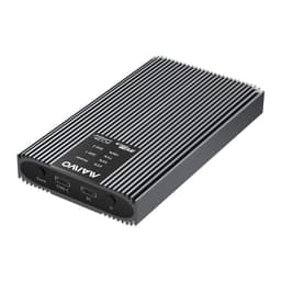 Maiwo eksternt kabinett for harddiskkloning M.2 NVMe SSD USB3.2 20Gbps