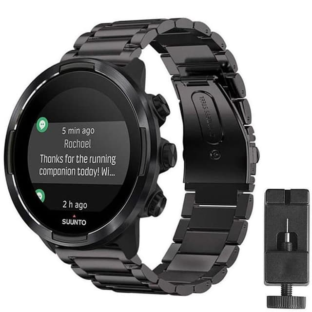Armband rostfritt stål Suunto 7 - Svart