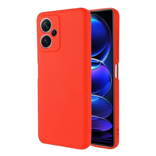 Liquid silikondeksel Xiaomi Redmi Note 12 5G - Rød