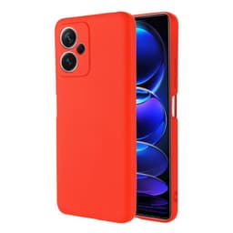 Liquid silikone cover Xiaomi Redmi Note 12 5G - Rød