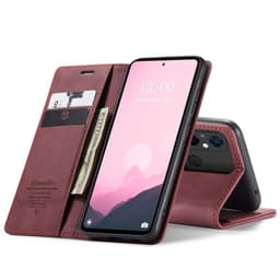 CaseMe Smart Magnet Flipdeksel Xiaomi Redmi 12C - Burgund