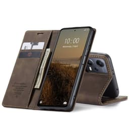 CaseMe Smart Magnet Flipdeksel Xiaomi Redmi Note 12 5G - Coffee