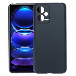 Silikondeksel PCH Xiaomi Redmi Note 12 5G - Sort