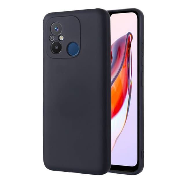 Liquid silikon skal Xiaomi Redmi 12C - Svart