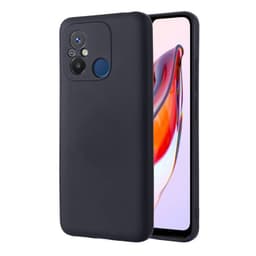 Liquid silikondeksel Xiaomi Redmi 12C - Svart