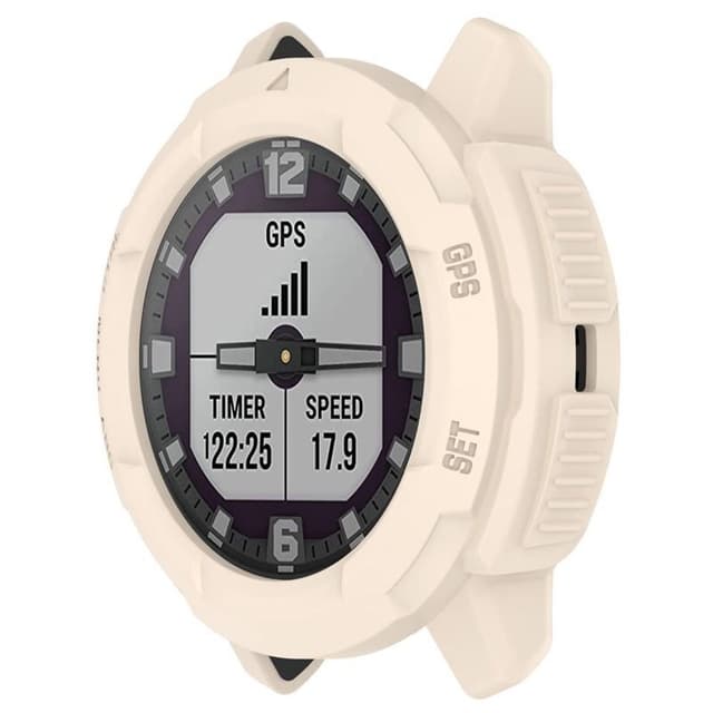 Armour silikone cover Garmin Instinct Crossover - Ivory