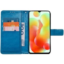 Mobil lommebok 3-kort Xiaomi Redmi 12C - Lyseblå