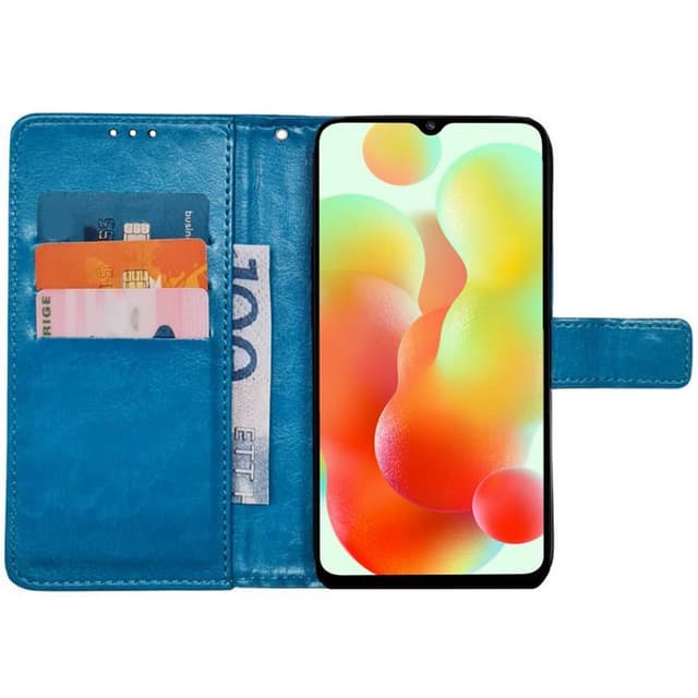 Wallet cover 3-kort Xiaomi Redmi 12C - Lyseblå