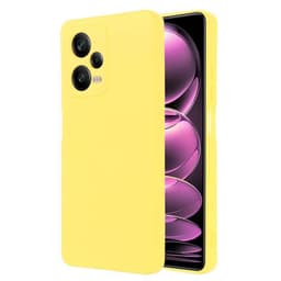 Liquid silikone cover Xiaomi Redmi Note 12 Pro 5G - Gul