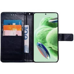 Mobil lommebok 3-kort Xiaomi Redmi Note 12 5G - Mørkeblå