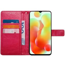 Mobilplånbok 3-kort Xiaomi Redmi 12C - Rosa
