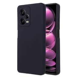Liquid silikone cover Xiaomi Redmi Note 12 Pro 5G - Sort