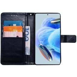 Mobilplånbok 3-kort Xiaomi Redmi Note 12 Pro 5G - Mörkblå
