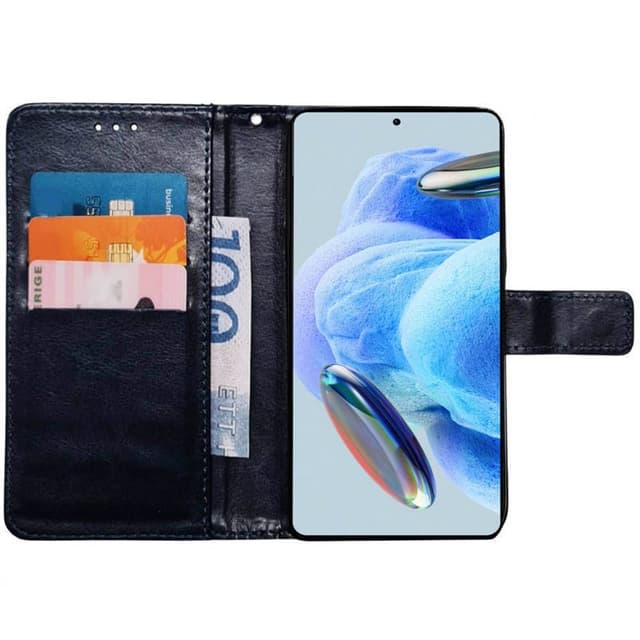 Wallet cover 3-kort Xiaomi Redmi Note 12 Pro 5G - Mørkeblå