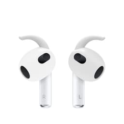 Anti-skli sport ørepropper dekker silikon 1 par Hvit AirPods 3