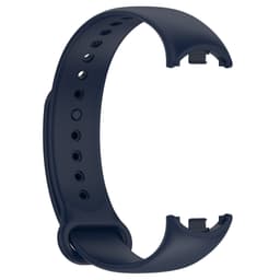 Silikonarmband med gummiplugg Mørke blå Mi Band 8