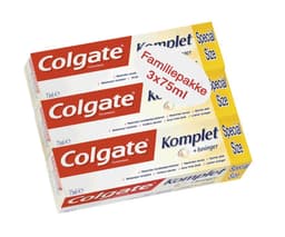 Colgate Komplett tandpasta 3 pakker