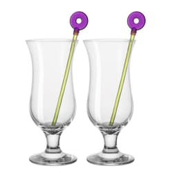 Bar Hurricane 2-pack Drinkglas med drinkpinne