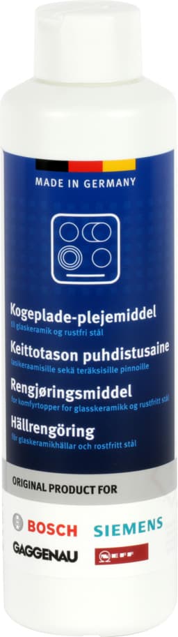 Bosch rengjøring for keramisk platetopp 00312122