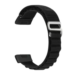 Klokkebånd Nylon Sort 18 mm Mi Band 7 Pro