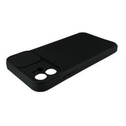Telefonetui med skydekamera linsecover Sort iPhone 11