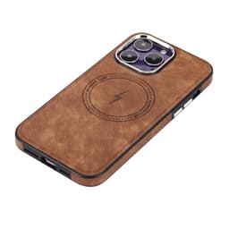 Case MagSafe-kompatible SIM-kort og utløserpinnespor Brun iPhone 12 Pro Max