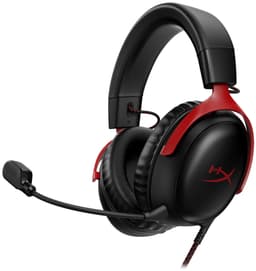 HyperX Cloud III gaming-headset (svart/röd)