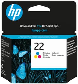HP blekkpatron 22 Cyan Magenta Gul