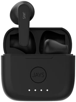 Jays t-Five+ true wireless in ear-hörlurar (svarta)