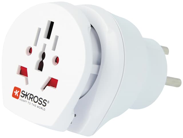 SKROSS El-Adapter Combo Danmark & Eur