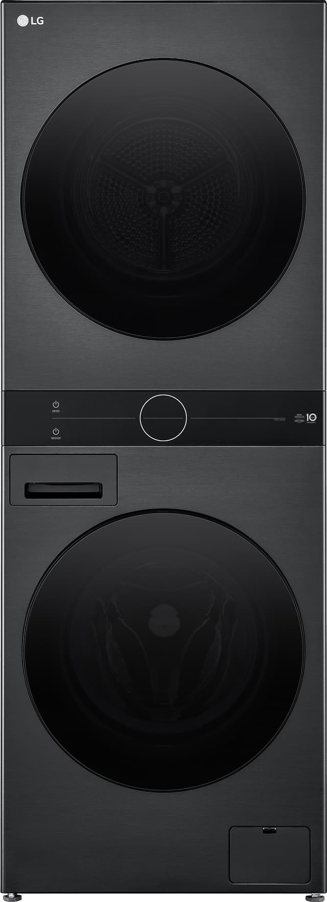 LG WashTower pesutorni 12 kg / 10 kg WT1210BBF (musta)