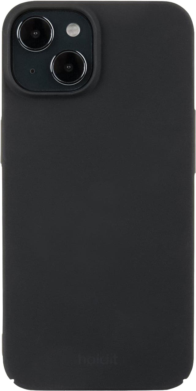 Holdit Slim Case iPhone 14/13 deksel (gråbrun)