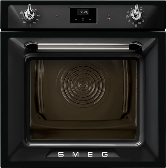Smeg Victoria Indbygningsovn SOP6900TN (sort)