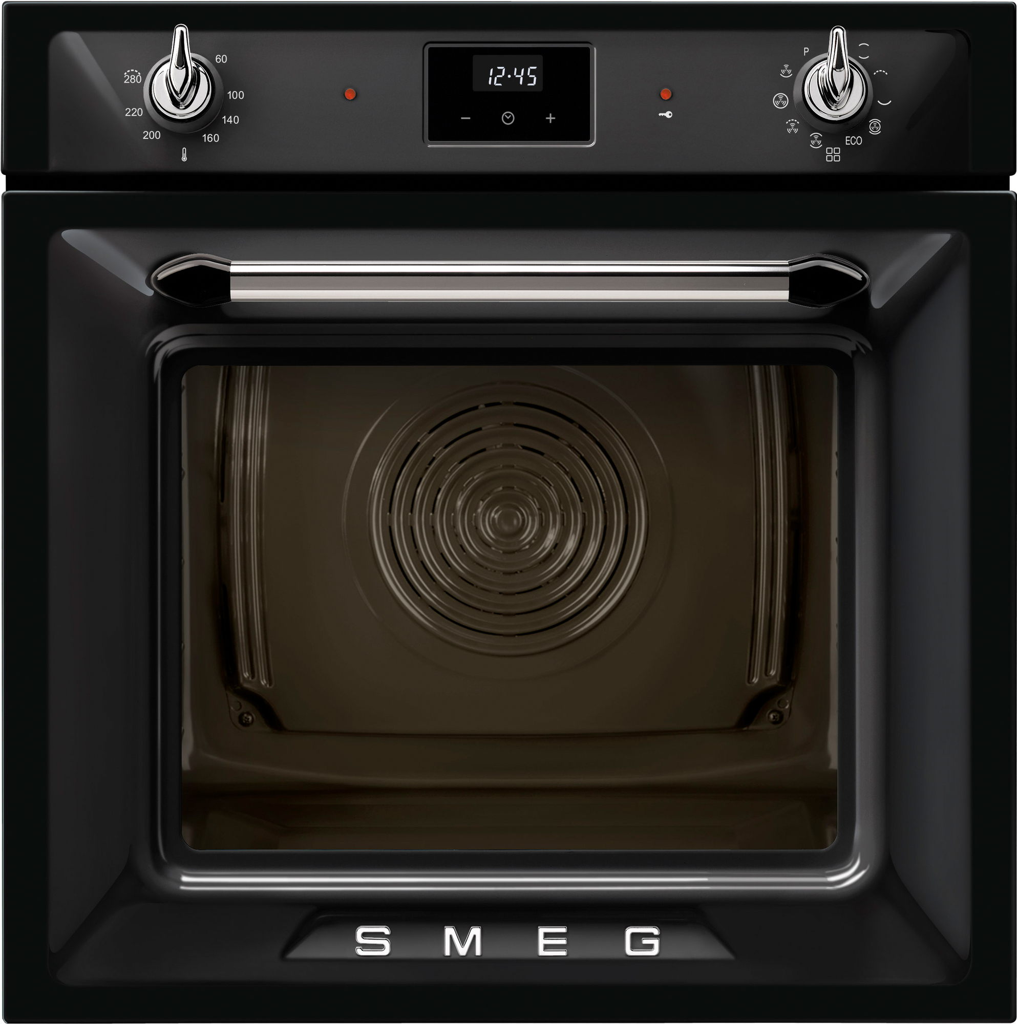 Smeg Serie Victoria Inbyggnadsugn SOP6900TN (svart)