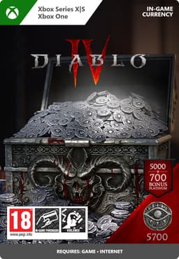 DiabloIV 5700 Platinum - XBOX One,Xbox Series X,Xbox Series S